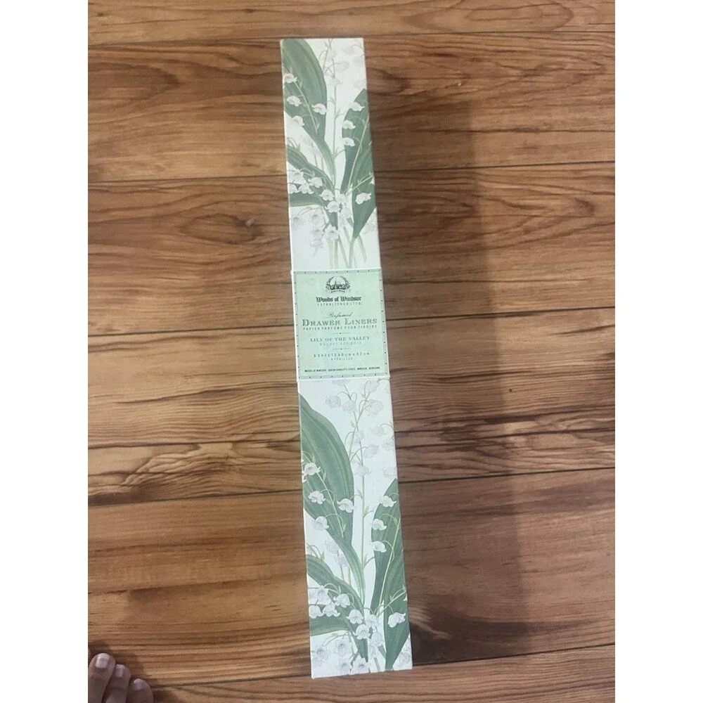 Vtg Woods of Windsor Scented Drawer liners Lot Of 3 Lily Of The Valley NOS